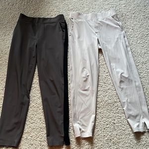 Athleta Brooklyn Ankle Pants Size 0 2 pairs